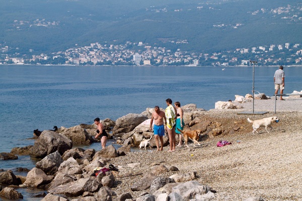 Kantrida strand Rijeka