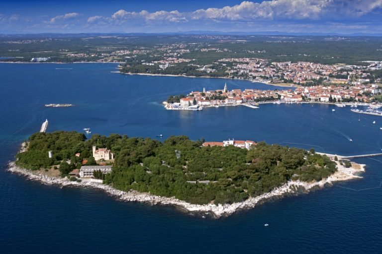 Porec stad Kroatie