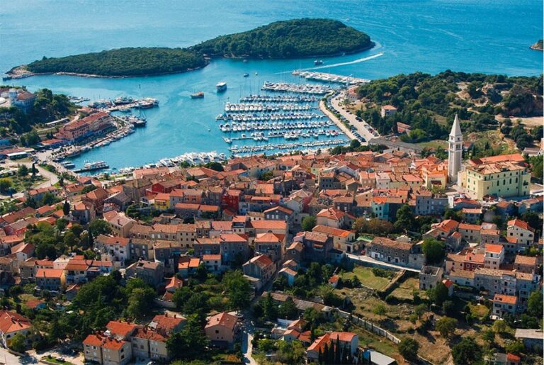 Stad Vrsar Kroatie 