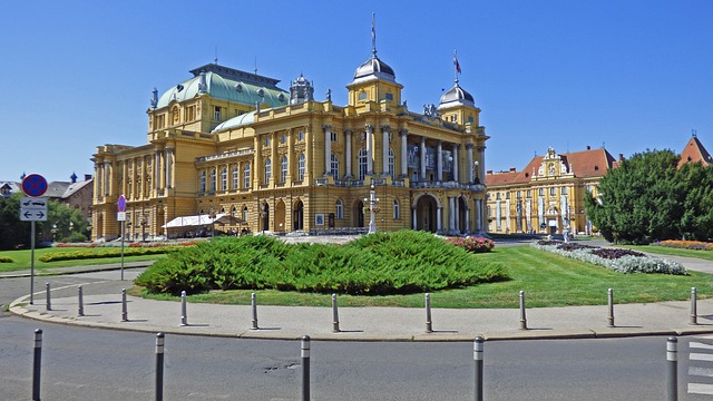 Theater Zagreb Kroatie
