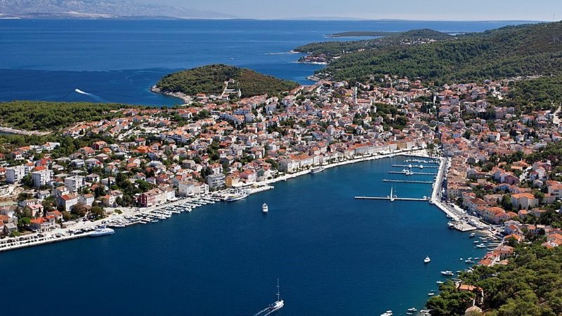 mali losinj op het eiland losinj in kroatie