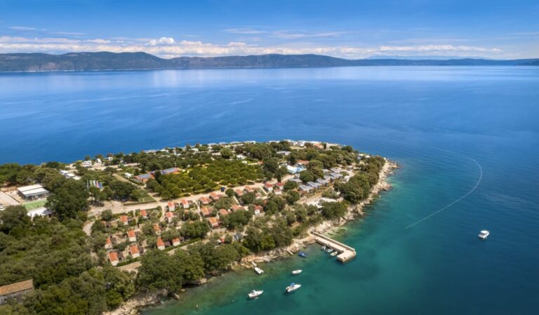 camping marina in labin gelegen in istrie