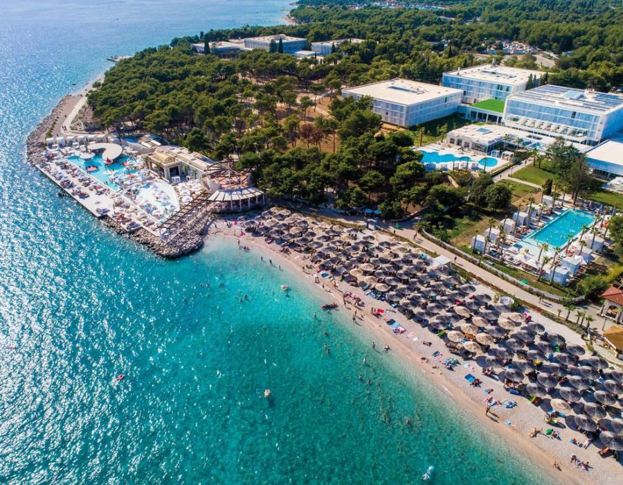 Camping Amadria Park Sibenik bovenaanzicht